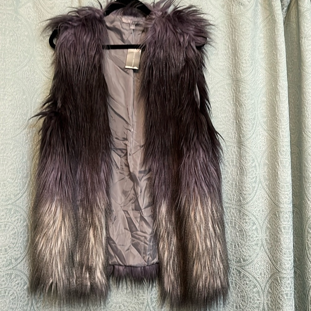 Beautiful faux fur vest